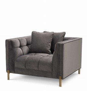 Fotel Sienna grey Eichholtz