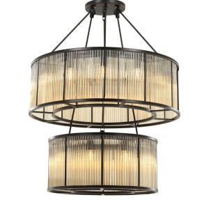 Lampa wisząca BERNARDI brąz