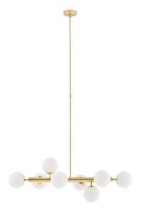 Lampa wisząca Cumulus 2 w kolorze złotym KASPA